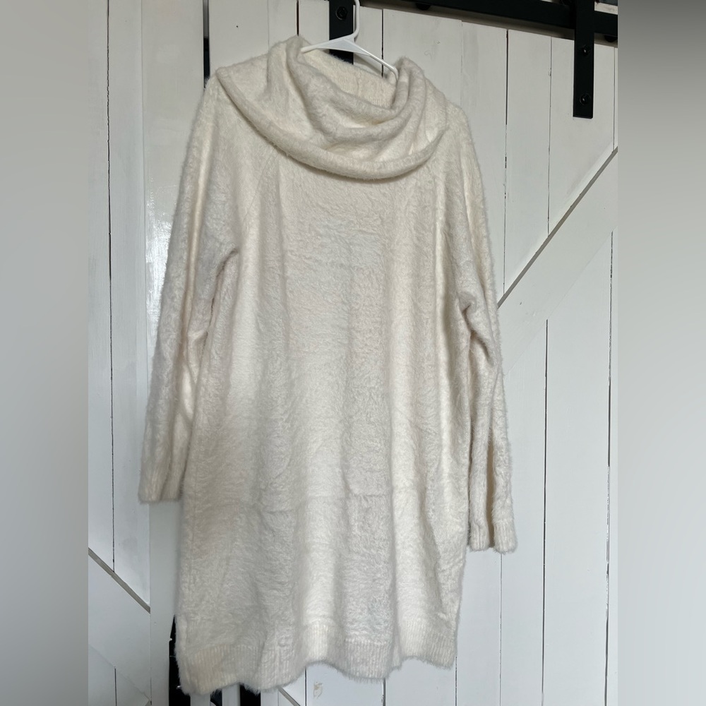 Lou & Grey sweater dress NWT ivory size XL